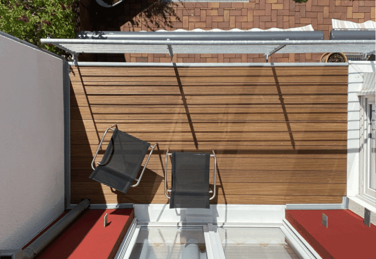 Terrassenbau - Firstetage