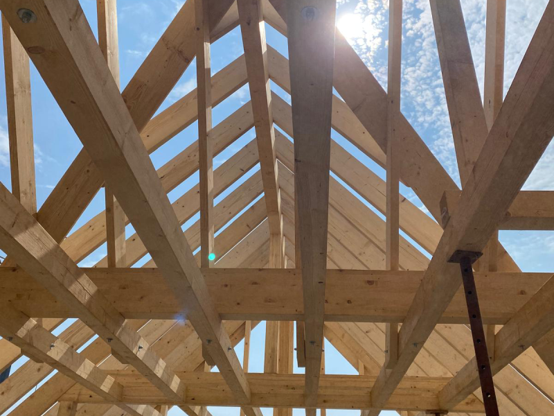 Dachstuhlbau - Firstetage